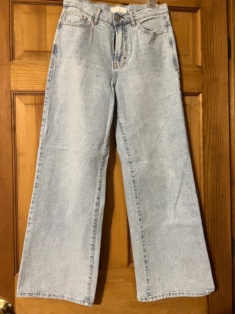 Habitual Light Wash Wide Leg Jeans